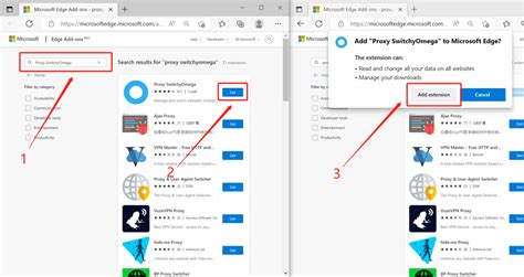 proxy switch omega for edge.
